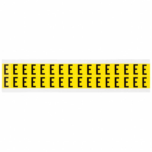 D4797 LetterLabel Vinyl 3/4inH 5/8inW PK32