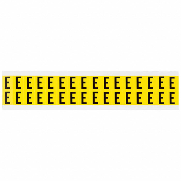 D4797 LetterLabel Vinyl 3/4inH 5/8inW PK32