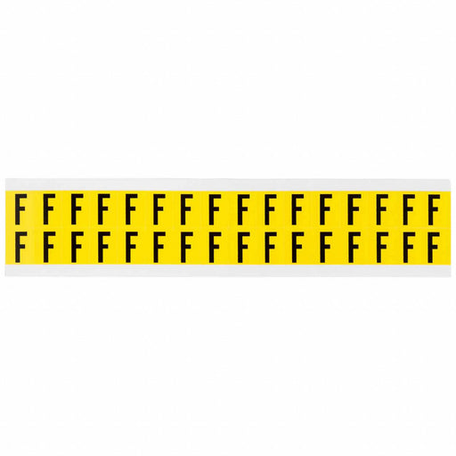 D4797 LetterLabel Vinyl 3/4inH 5/8inW PK32