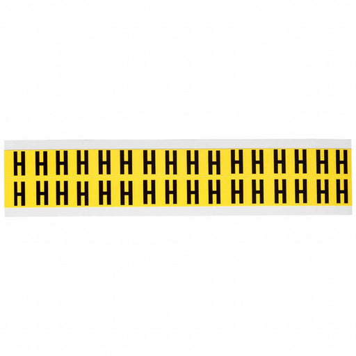 D4797 LetterLabel Vinyl 3/4inH 5/8inW PK32