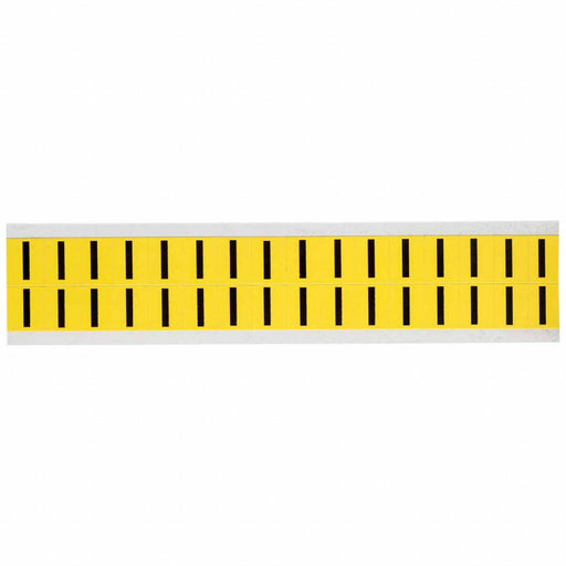 D4797 LetterLabel Vinyl 3/4inH 5/8inW PK32