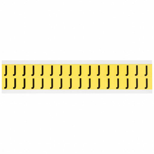 D4797 LetterLabel Vinyl 3/4inH 5/8inW PK32