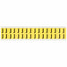 D4797 LetterLabel Vinyl 3/4inH 5/8inW PK32