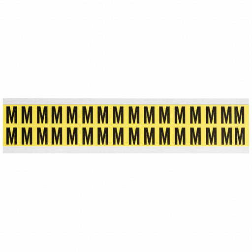 D4797 LetterLabel Vinyl 3/4inH 5/8inW PK32