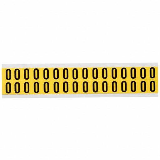 D4797 LetterLabel Vinyl 3/4inH 5/8inW PK32