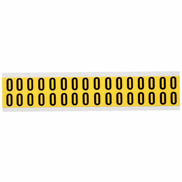 D4797 LetterLabel Vinyl 3/4inH 5/8inW PK32