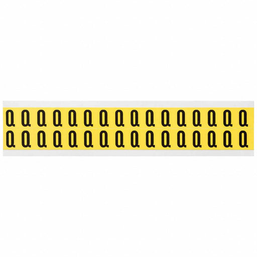 D4797 LetterLabel Vinyl 3/4inH 5/8inW PK32
