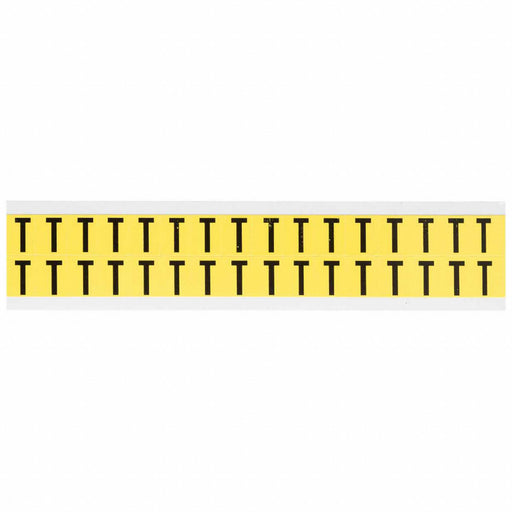 D4797 LetterLabel Vinyl 3/4inH 5/8inW PK32