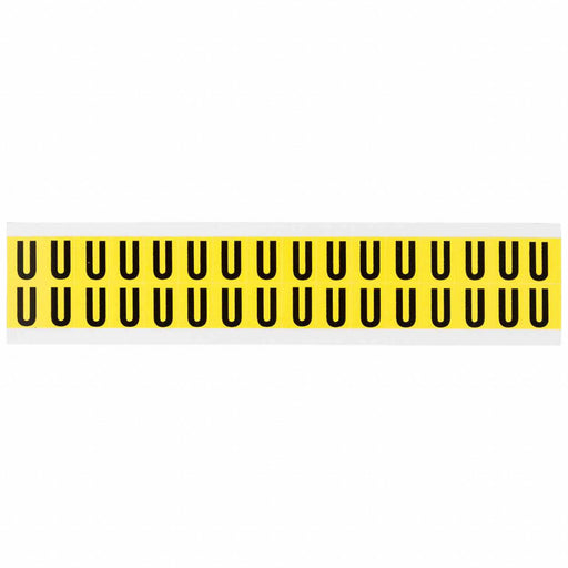 D4797 LetterLabel Vinyl 3/4inH 5/8inW PK32