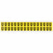 D4797 LetterLabel Vinyl 3/4inH 5/8inW PK32