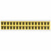 D4797 LetterLabel Vinyl 3/4inH 5/8inW PK32