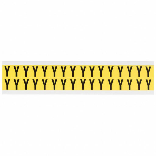 D4797 LetterLabel Vinyl 3/4inH 5/8inW PK32