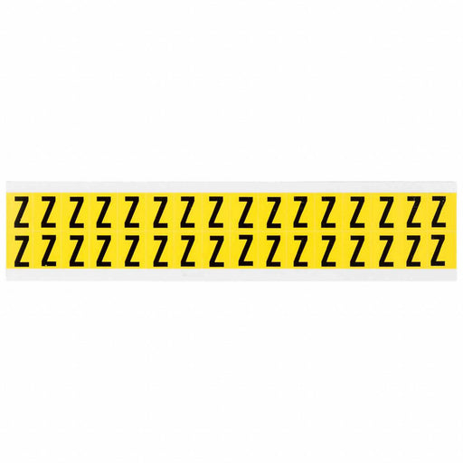D4797 LetterLabel Vinyl 3/4inH 5/8inW PK32
