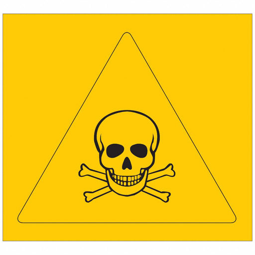 Right-to-Know Label 2-1/4 H 2-1/4 W PK4