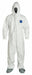 Hooded Coverall w/Boots White XL PK25