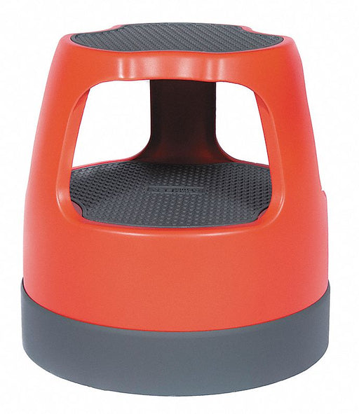 Office Step Stool 15 In H 300lb Plastic