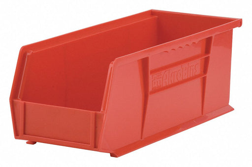 F8659 HangandStackBin 14.75inL 5.5inW Plastic