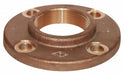 Flange Red Brass 1/2 in Pipe Size