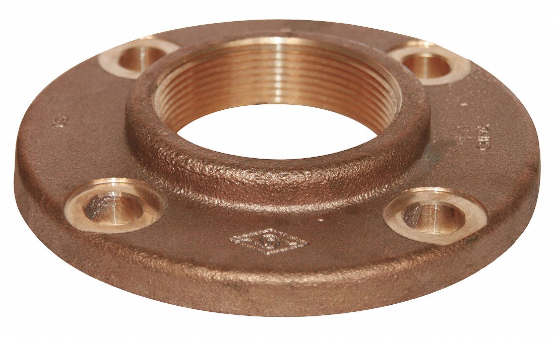 Pipe Flange Red Brass 1 1/4 in Class 125
