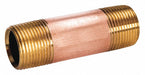 Nipple 3/4 x 1 1/2 In L Red Brass
