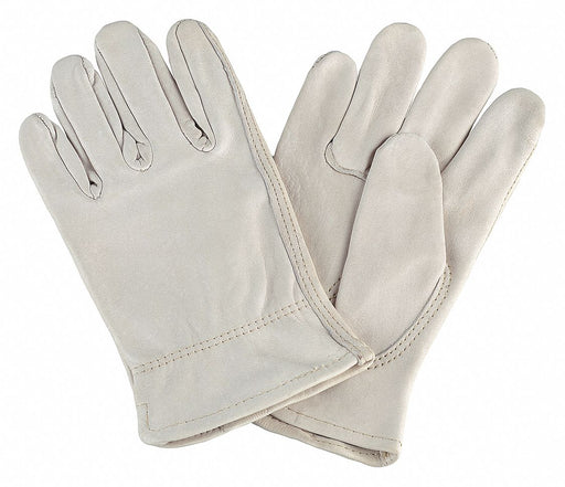 D1647 Leather Gloves White M