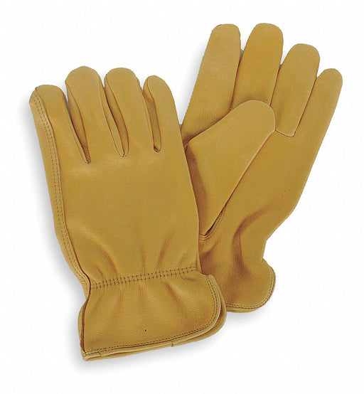 D1651 Leather Gloves Yellow M PR