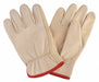 D1646 Leather Gloves Beige M PR