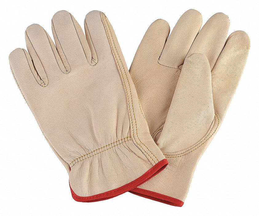 D1646 Leather Gloves Beige S PR