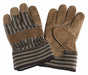 D1668 Leather Gloves Brown/Blue L PR