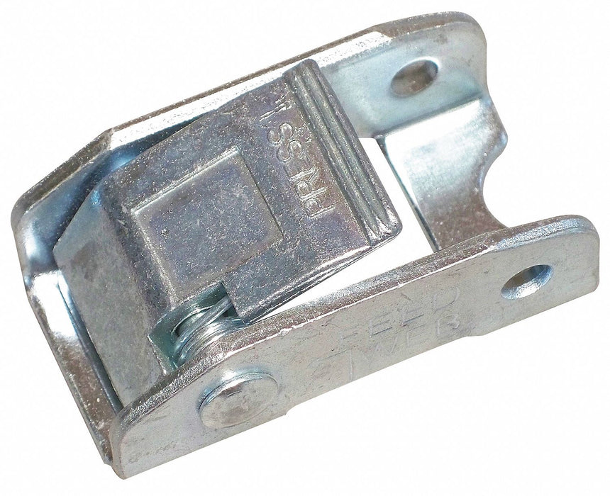 M6952 Cam Buckle 1 W Silver PK2