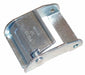 M6952 Cam Buckle 2 W Silver PK2
