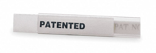 LabelHolder 6inL 0.5inW Clear PK25
