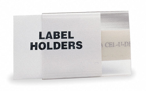 MagneticHolder 6inL 1inW Clear PK25