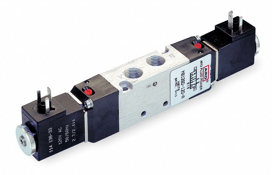 Solenoid Air Con Valve Four-Way 115 psi