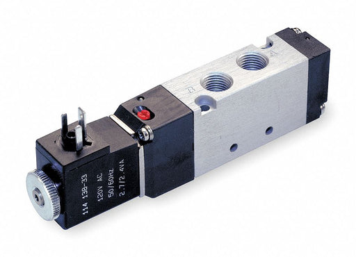 Solenoid Air Con Valve Four-Way 115 psi