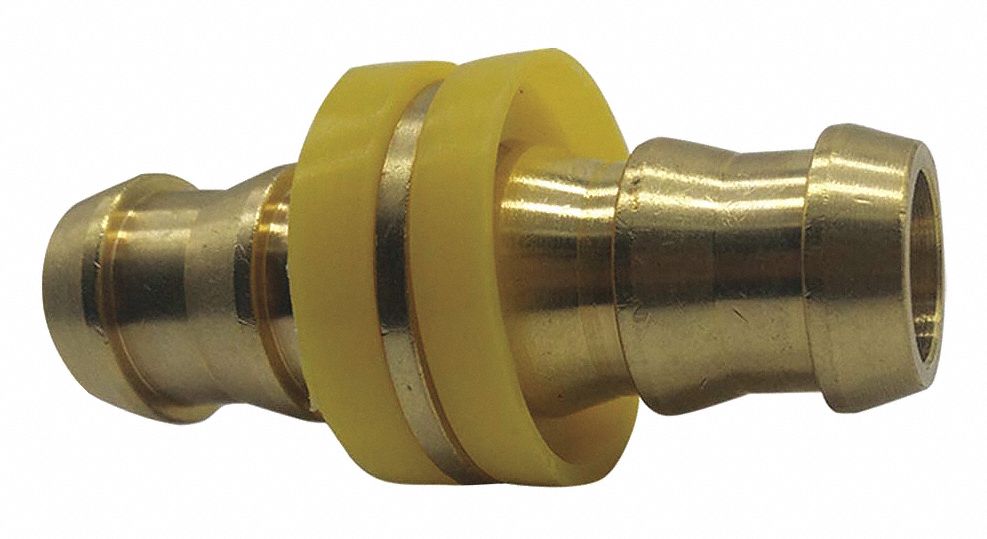 Barbed Hose Mender Brass 1/2 ID Male