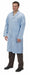 Collared Lab Coat Male XL Light Blue