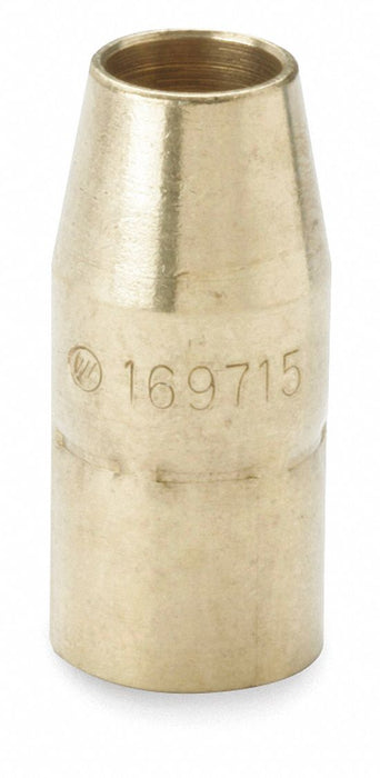 MILLER Brass Conical MIG Weld Nozzle PK2