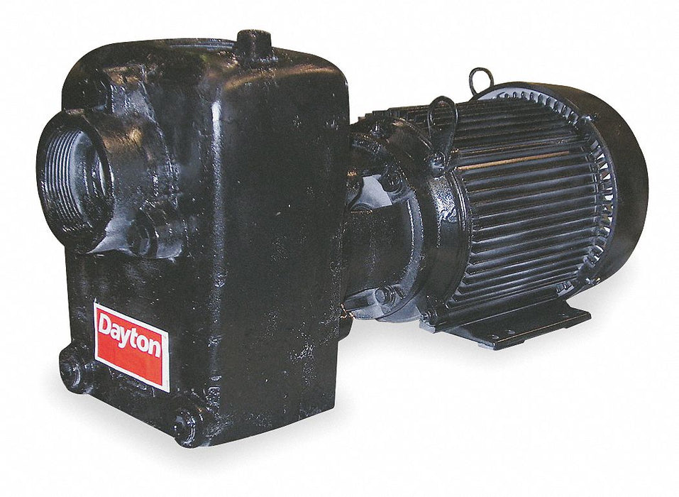 Self Priming Pump 3 HP Cast Iron