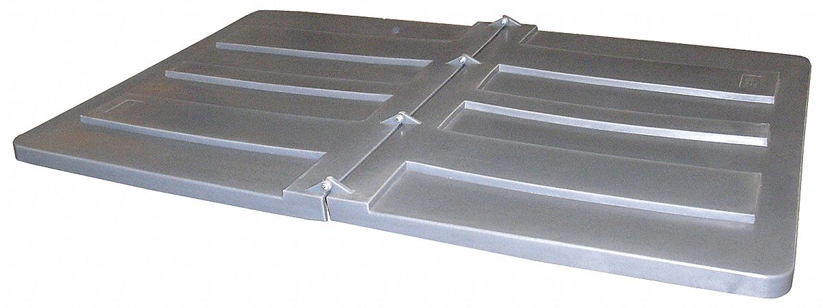 Tilt Truck Lid Gray Fits 3 cu yd.