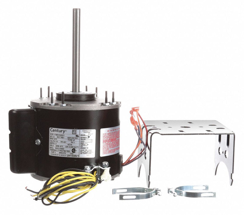 Motor 1/3 HP 1075 rpm 48Y 115V