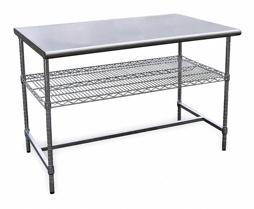 K8326 Fixed Work Table SS 60 W 30 D
