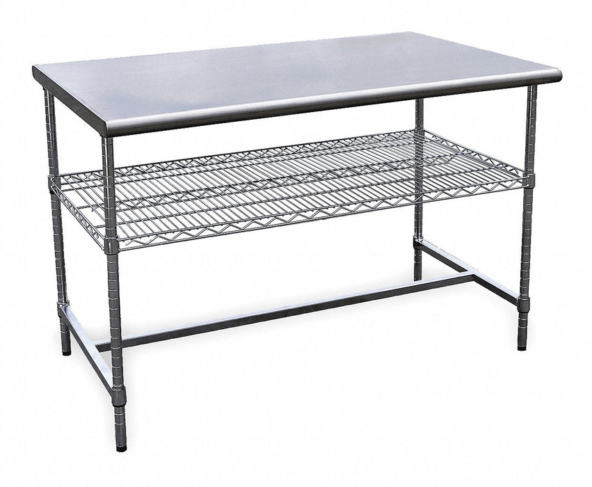 K8326 Fixed Work Table SS 60 W 30 D