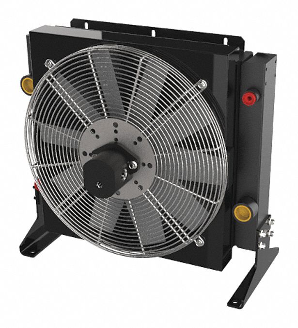 Oil Cooler w/Hydraulic Motor 8-80 GPM