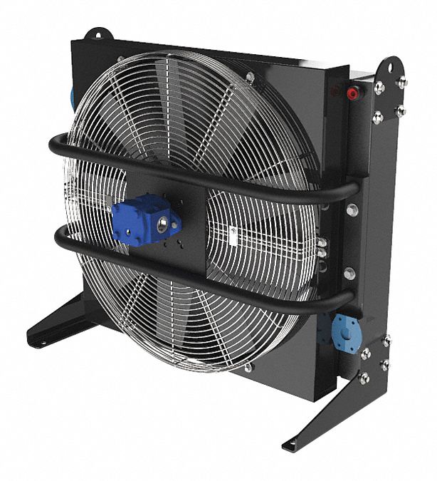 Oil Cooler w/Hydraulic Motor 20-200 GPM