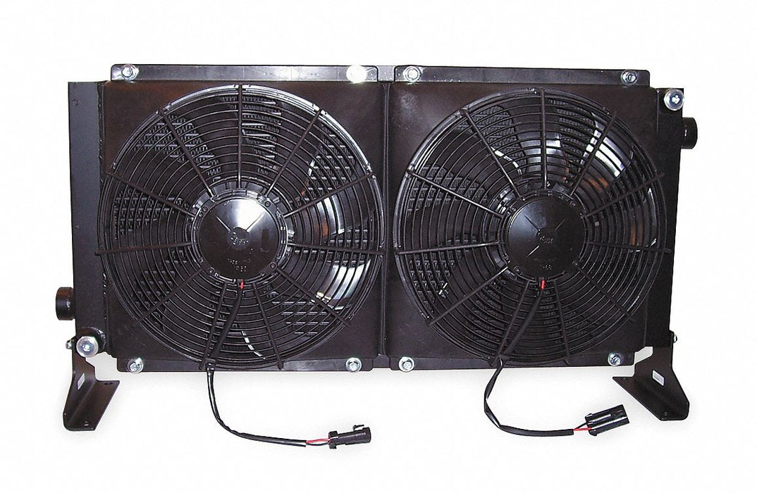 Forced Air Oil Cooler 12VDC 4 to 50 gpm