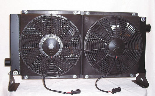 Forced Air Oil Cooler 12VDC 8 to 80 gpm