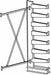 Cntlvr Rk 21 1/4 inx84 inx74 3/4 in AdOn