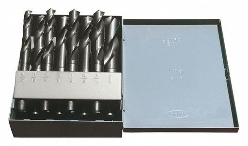 Reduced Shank Drill Set 8pc HSS