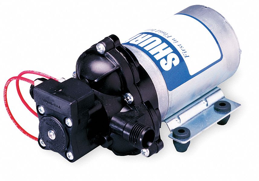 Diaphragm Pump PolyP 3Cmb 3.2gpm 45psi